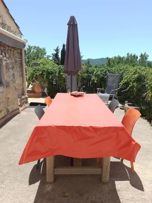 Appartement Maison De Charme Avec Vue Sur La Vallee De La Ceze à Saint-Gervais  Extérieur photo